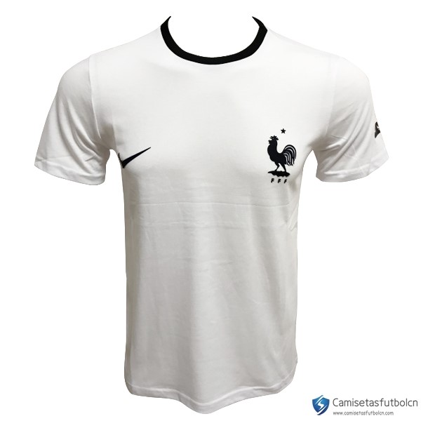 Camiseta Entrenamiento Seleccion Francia 2018 Blanco